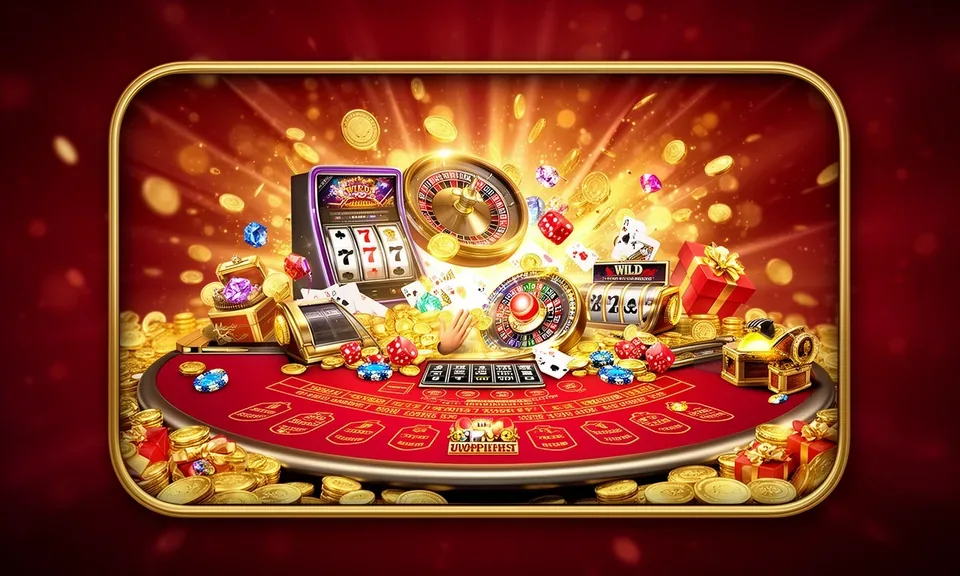 777luki Indonesia Casino lobby